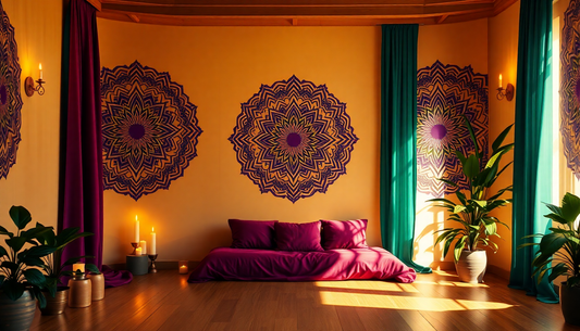 Elevate Your Space: Infusing Spiritual Serenity with Mandala Designs