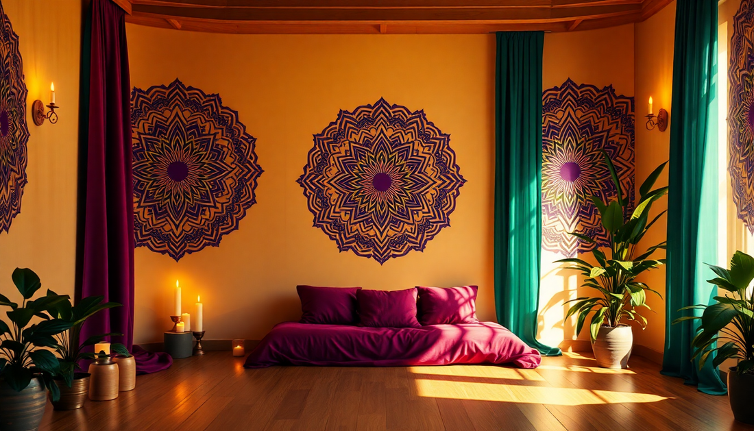 Elevate Your Space: Infusing Spiritual Serenity with Mandala Designs